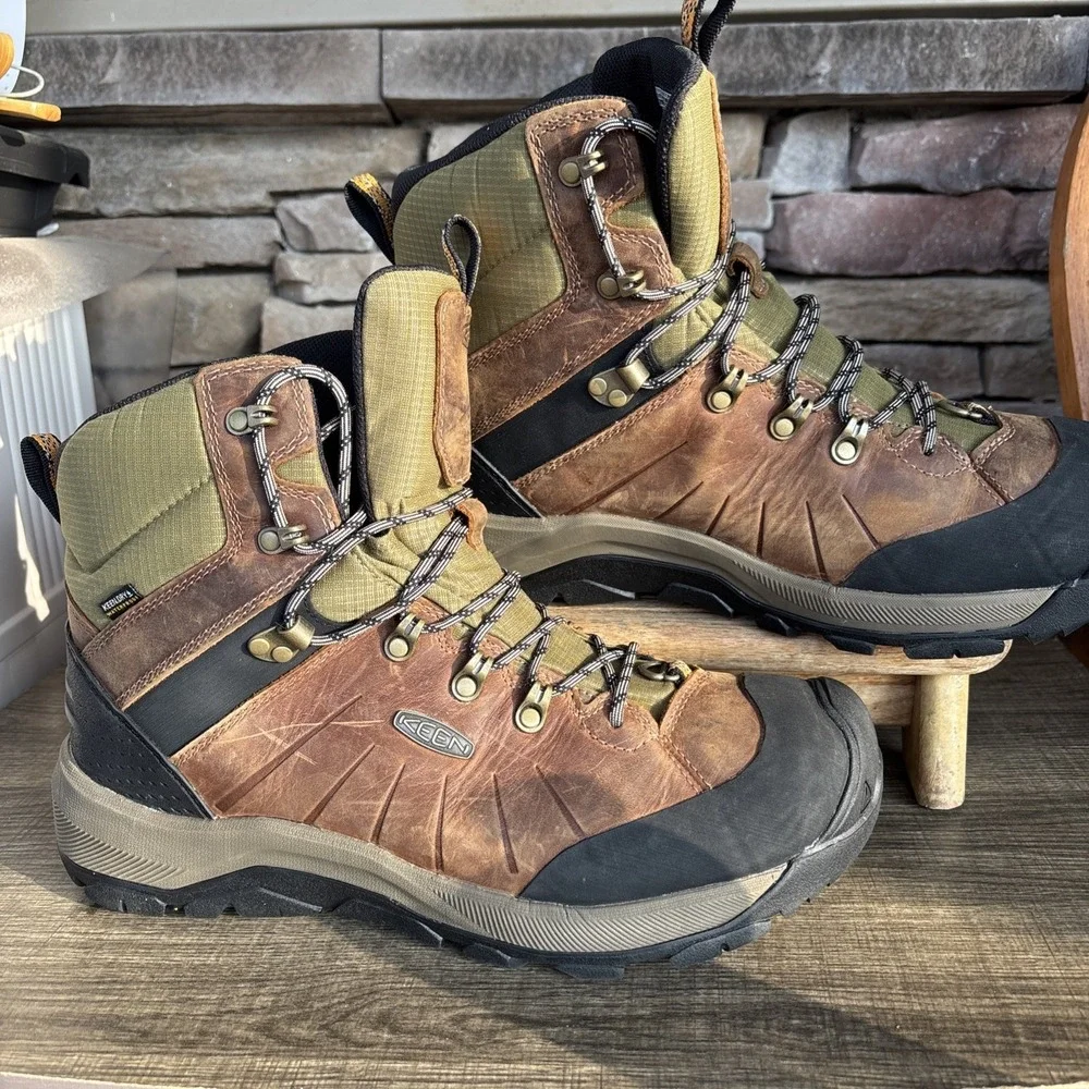 KEEN Men's Revel 4 Mid Height Polar Insulated Waterproof Snow Boots Size 12 M